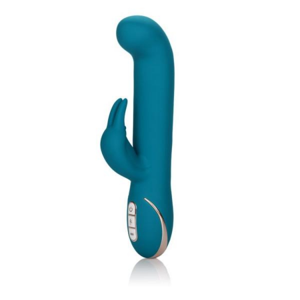 Jack Rabbit Silicone Rocking G Rabbit Vibrator Blue - Rabbit Vibrators