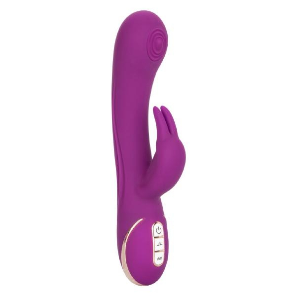 Jack Rabbit Silicone Thumping Rabbit Vibrator Purple - Rabbit Vibrators