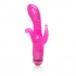 Triple Tease Pink Vibrator - Double Penetration