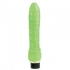 Glow in the Dark Vibrating Jelly Dildo- Green - Realistic