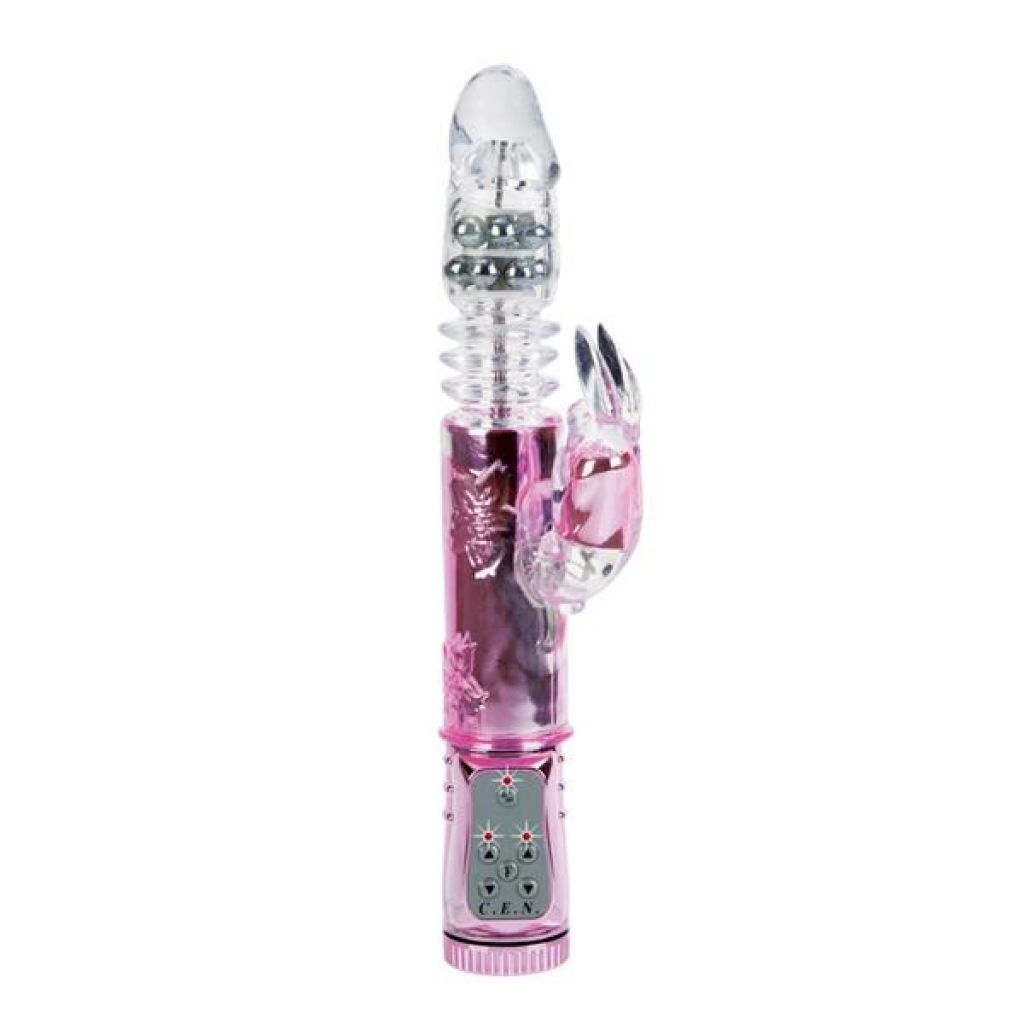 Thrusting Orgasm Bunny - Pink - Rabbit Vibrators