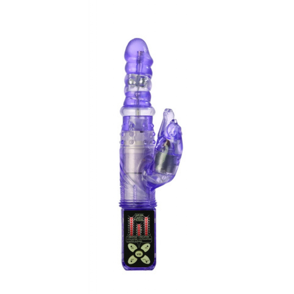 Purring Thrusting Panther Stimulator - Rabbit Vibrators