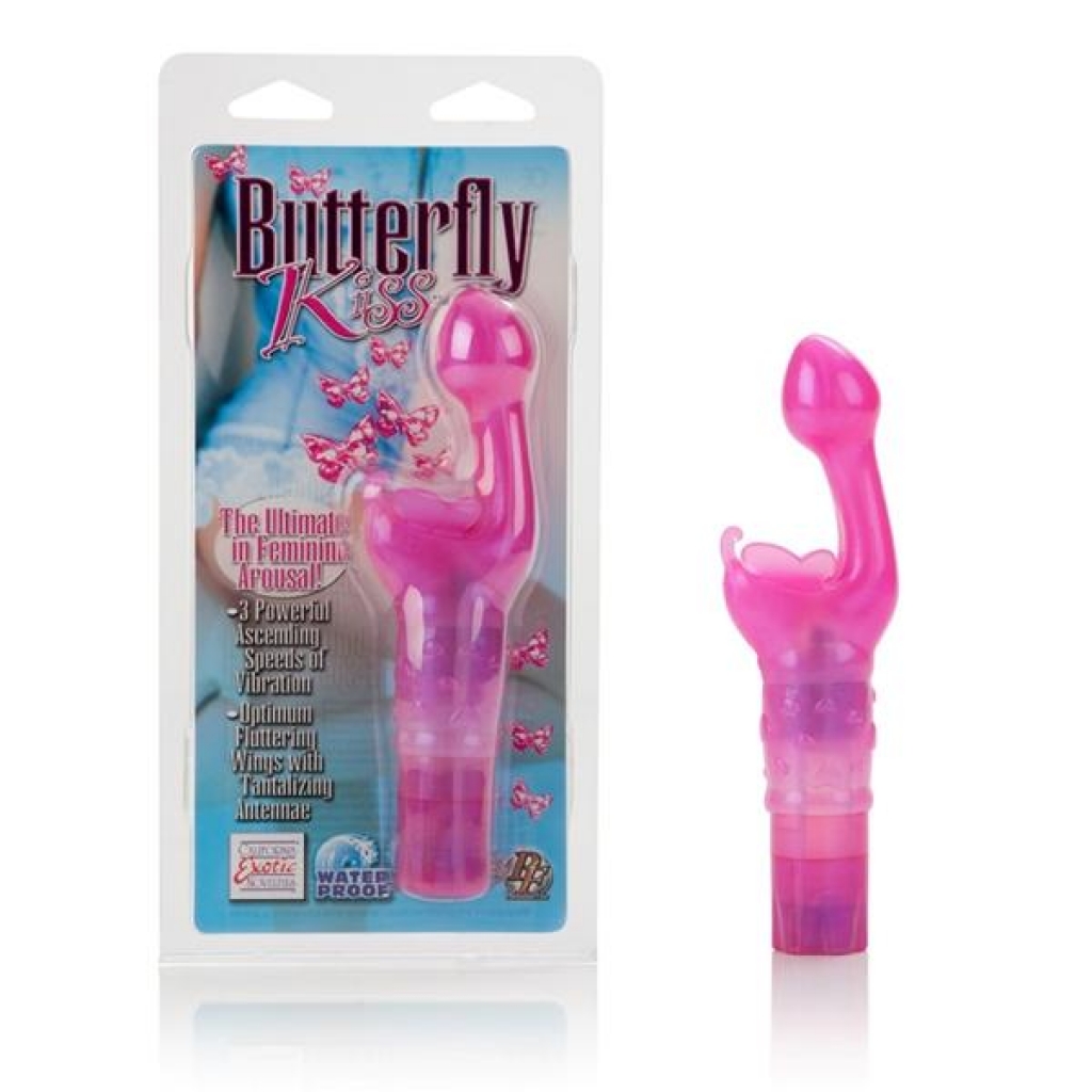 Butterfly Kiss Vibe Pink - G-Spot Vibrators Clit Stimulators