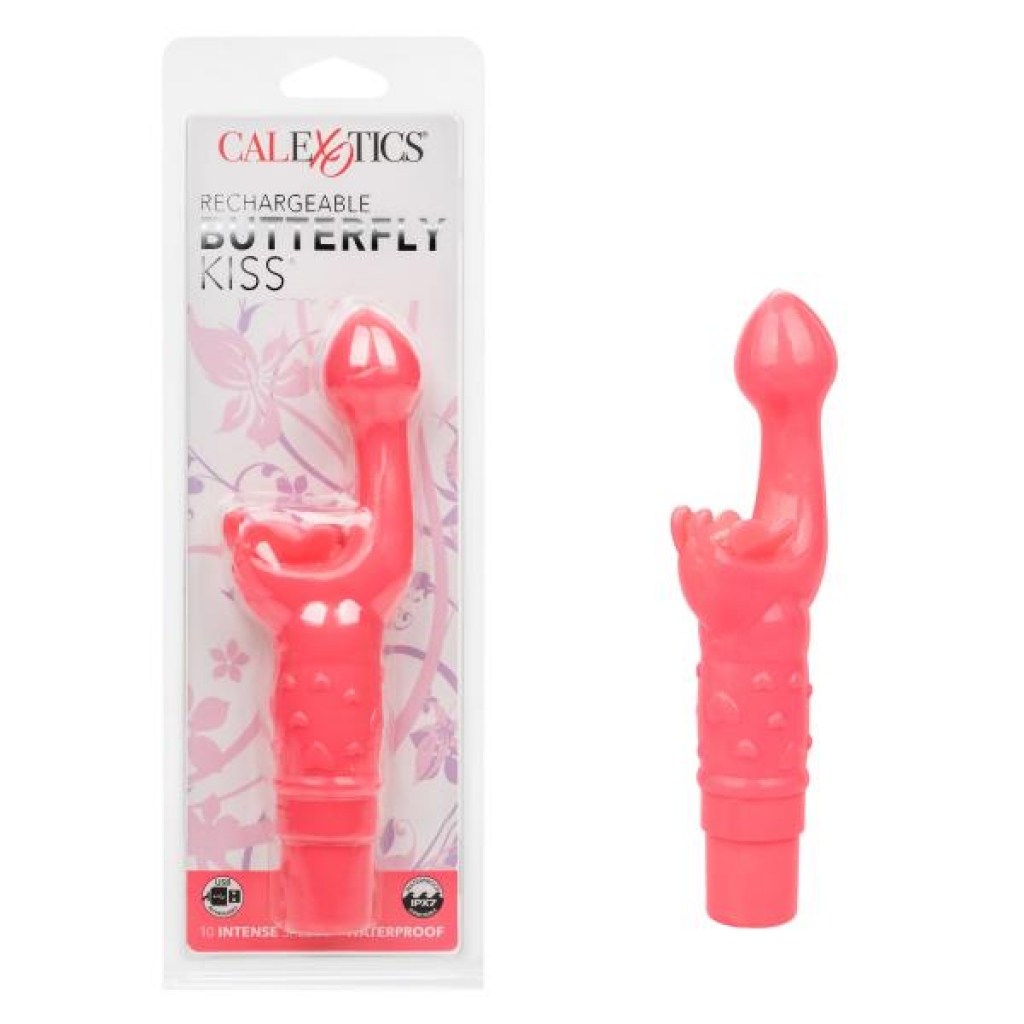 Rechargeable Butterfly Kiss Pink - G-Spot Vibrators