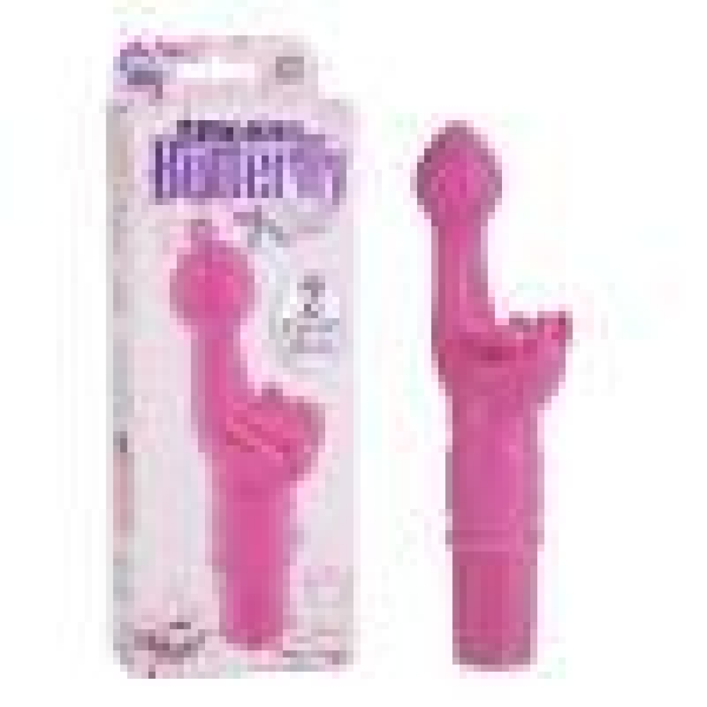 Silicone Butterfly Kiss - Pink - G-Spot Vibrators Clit Stimulators