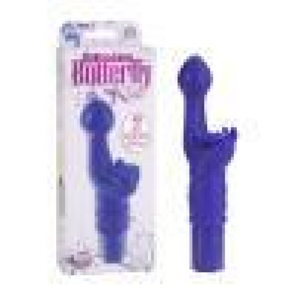 Silicone Butterfly Kiss - Purple - G-Spot Vibrators Clit Stimulators