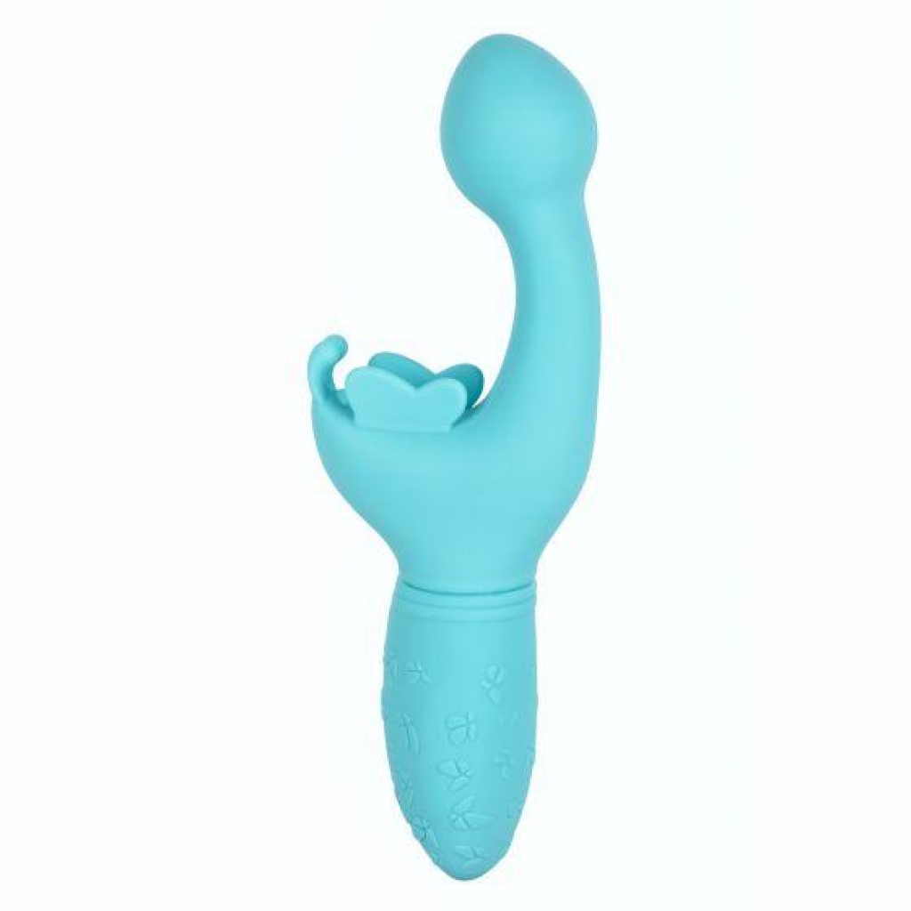 Rechargeable Butterfly Kiss Blue Vibrator - G-Spot Vibrators Clit Stimulators