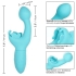 Rechargeable Butterfly Kiss Blue Vibrator - G-Spot Vibrators Clit Stimulators