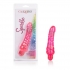 Sparkle Glitter Jack Pink Vibrating Dildo - Realistic