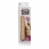 Power Stud Rod Ivory Vibrating Dildo - Realistic