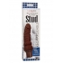 Rechargeable Power Stud Curvy Vibrator - Brown