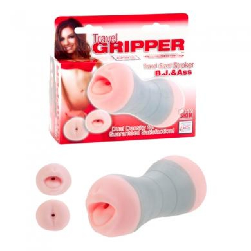 Travel Gripper Bj and Ass - Blow Job Masturbators