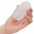 Pop Sock! Ribbed Clear - Masturbation Sleeves