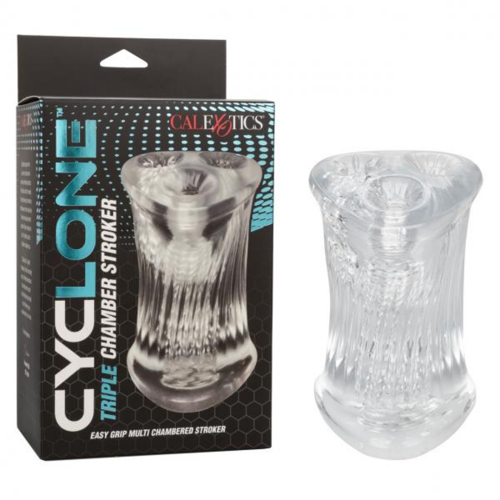 Cyclone Triple Chamber Stroker - Masturbation Sleeves