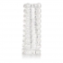 Ribbed Reversible Masturbation Stroker Clear - Masturbation Sleeves