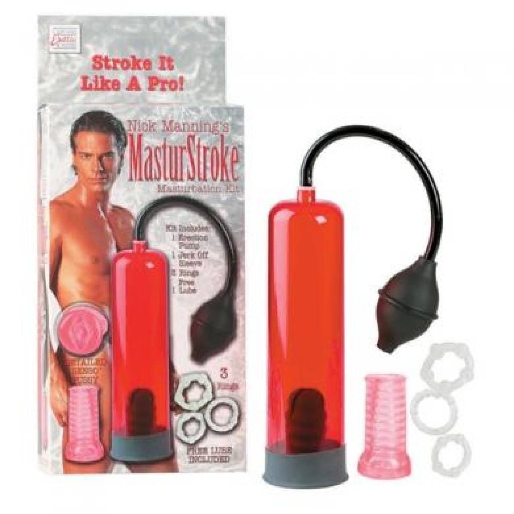 Nick Manning's MasturStroke Kit - Penis Pumps