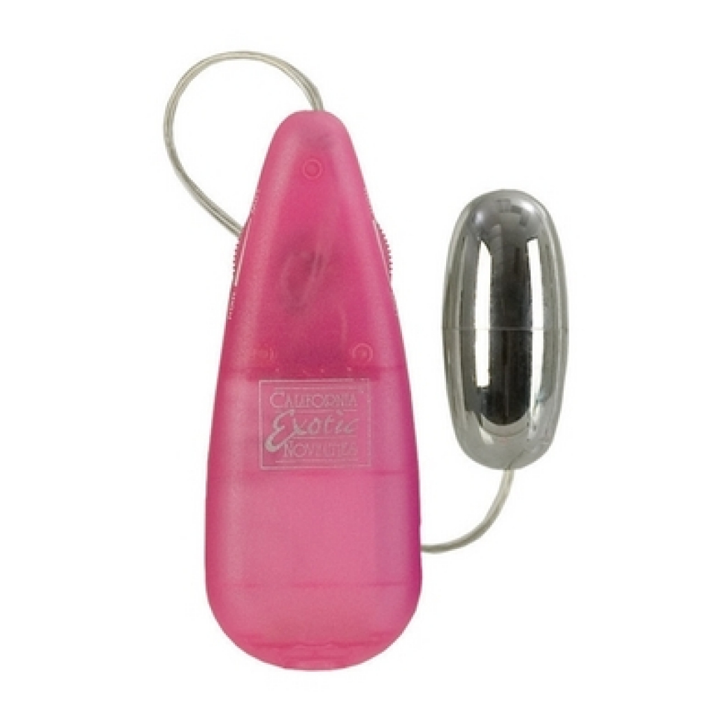 Teardrop Bullet with Pink Controller - Powerful Pleasure