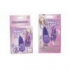 High Intensity Snow Bunny Purple Vibrator - Bullet Vibrators