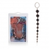 X 10 Beads Graduated Anal Beads - 11 Inch - Black