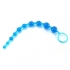 X-10 Graduated Anal Beads - 11 Inch - Blue