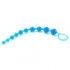 X-10 Graduated Anal Beads - 11 Inch - Blue