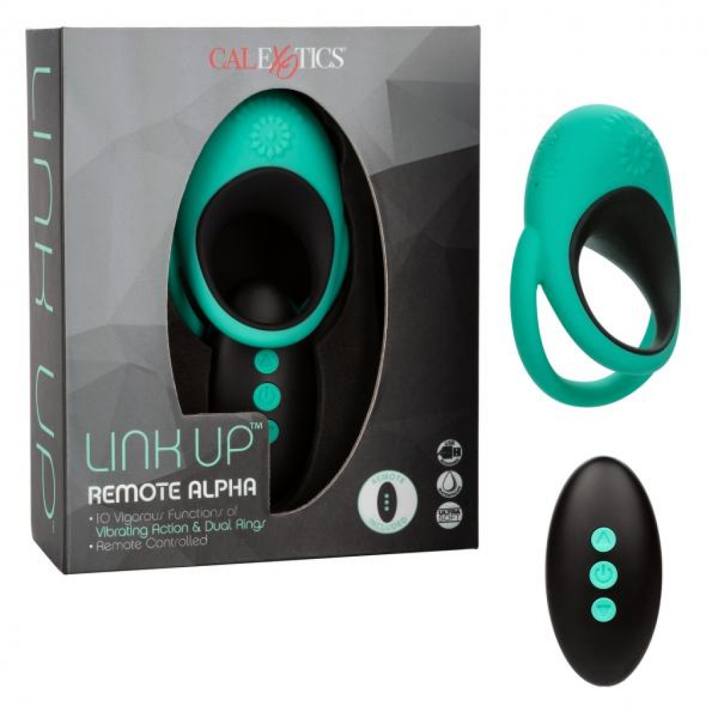 Link Up Remote Alpha - Couples Vibrating Penis Rings