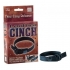 Leather Cinch Adjustable Cockring With Snap Release Black - Adjustable & Versatile Penis Rings