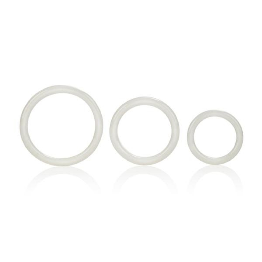 Tri Rings - Glow In The Dark Cock Ring Set - Cock Ring Trios