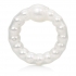 Pearl Beaded Prolong Ring White - Stimulating Penis Rings