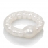 Pearl Beaded Prolong Ring White - Stimulating Penis Rings