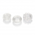 Reversible Ring Set Clear Pack Of 3 - Cock Ring Trios