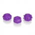 Reversible Ring Set Purple Pack Of 3 - Cock Ring Trios