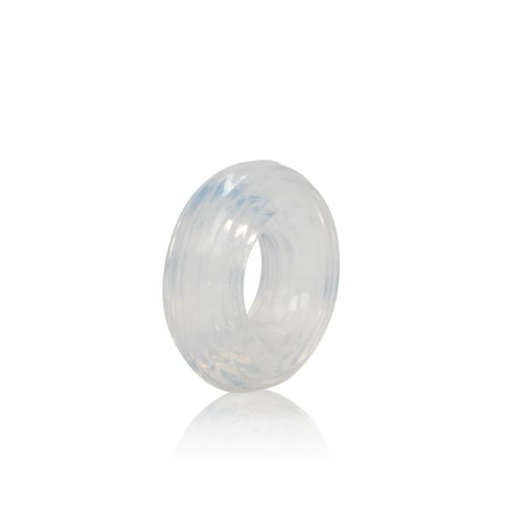 Premium Silicone Ring Medium Clear - Classic Penis Rings