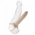 Accommodator Dual Penetrator Beige - Double Penetration Penis Rings