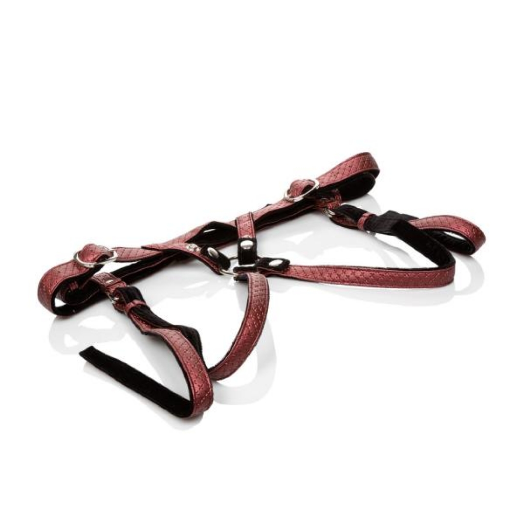 Her Royal Harness The Regal Duchess O/S Red - Harnesses