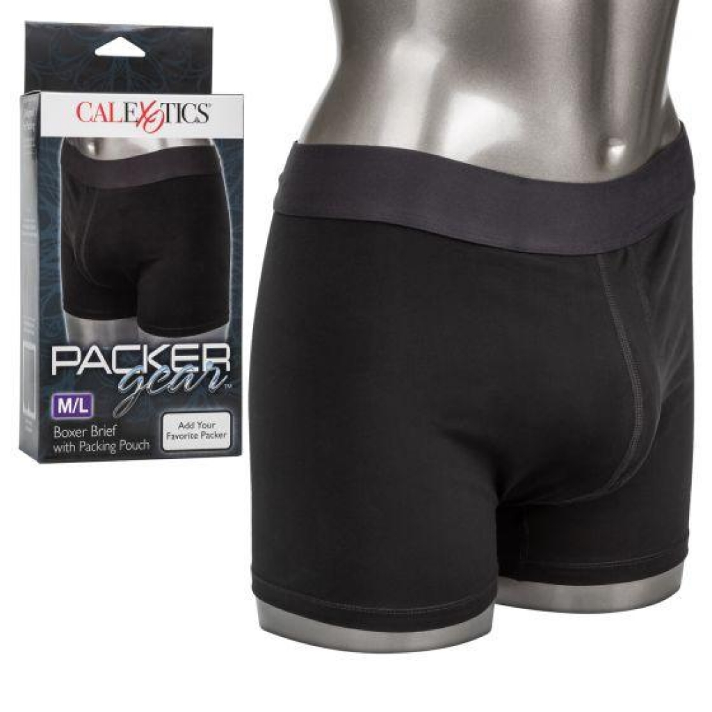 Packer Gear Boxer Brief W/ Packing Pouch M/l - Transgender Wear