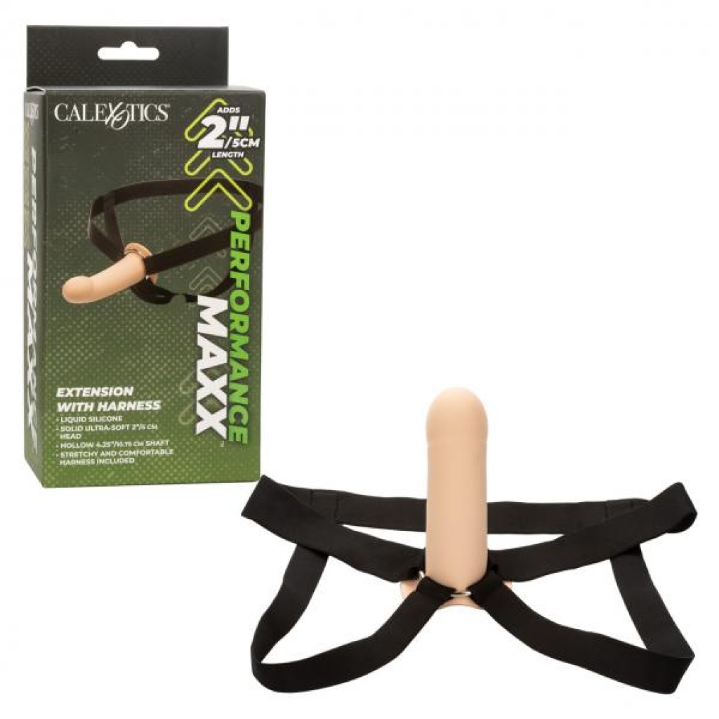 Performance Maxx Extension W/ Harness Ivory - Harness & Dong Sets