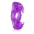 Wireless Rockin Rabbit Vibrating Ring Purple - Couples Vibrating Penis Rings