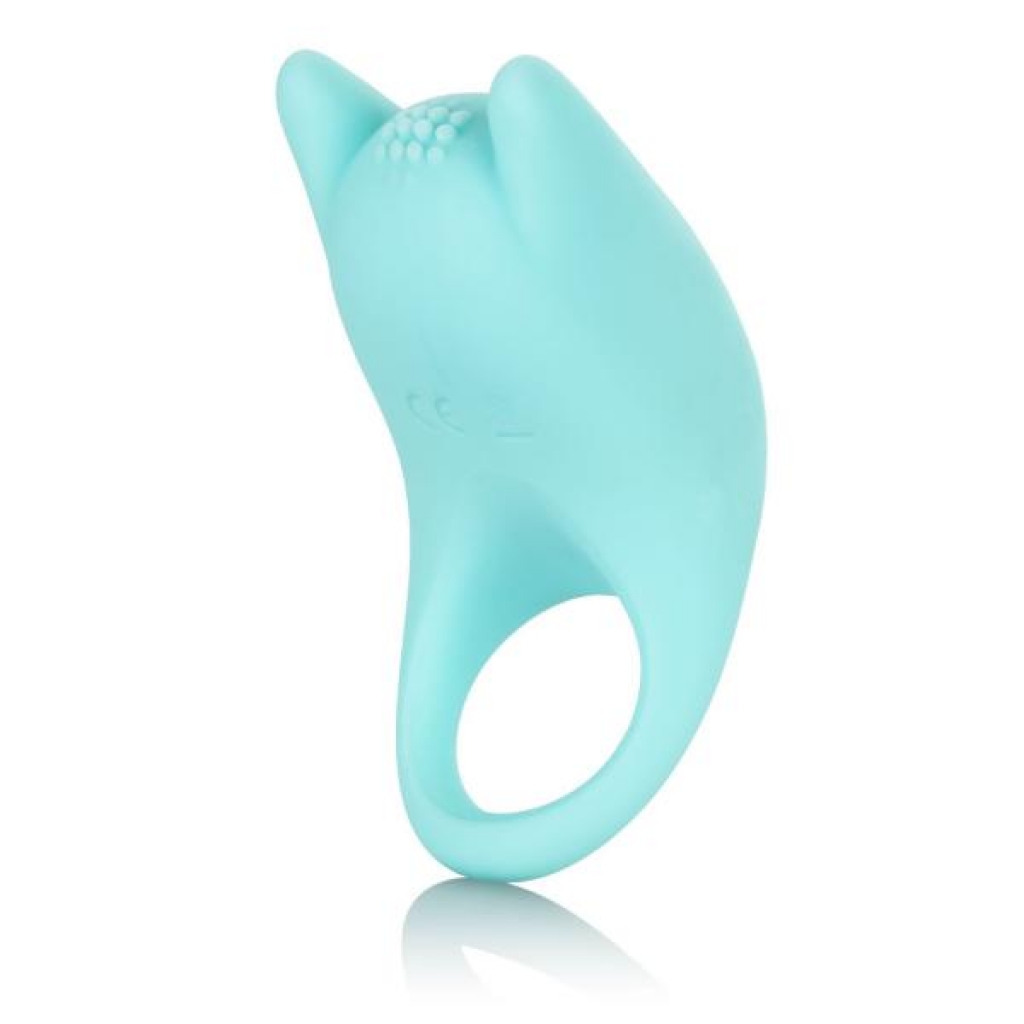 Silicone Rechargeable Dual Exciter Enhancer Ring - Couples Vibrating Penis Rings