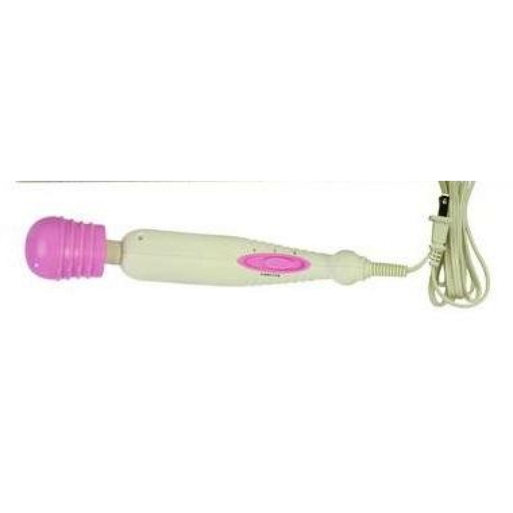 My Miracle Massager 2 Speed 120 Volt 10.5 inch White With Pink - Body Massagers
