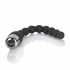 Silicone Bendie Power Probe: Black Flexible Massager