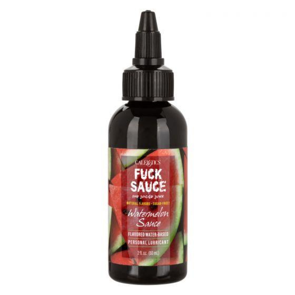 Fuck Sauce Flavored Water Based Watermelon 2 Oz - Lickable Body