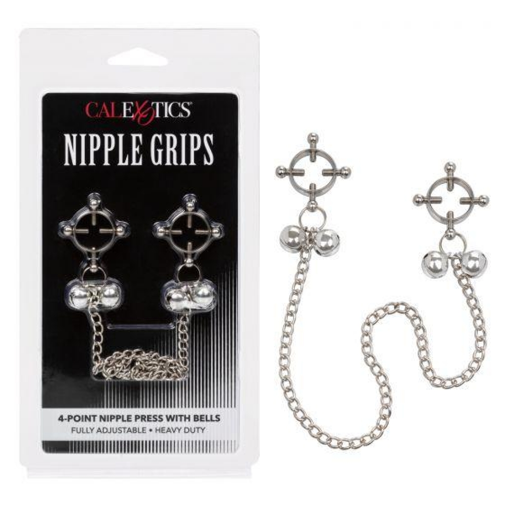 Nipple Grips 4-point Nipple Press W/ Bells - Nipple Clamps