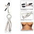 Nipple Play Playful Tassels Nipple Clamps Silver - Nipple Clamps