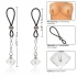 Nipple Play Non-Piercing Nipple Jewelry Crystal Gem - Nipple Clamps