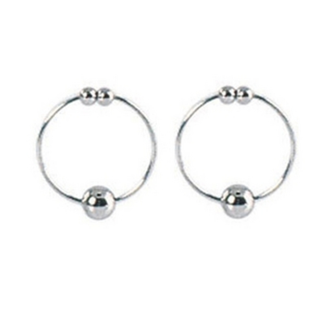 Nipple Rings Silver - Nipple Clamps