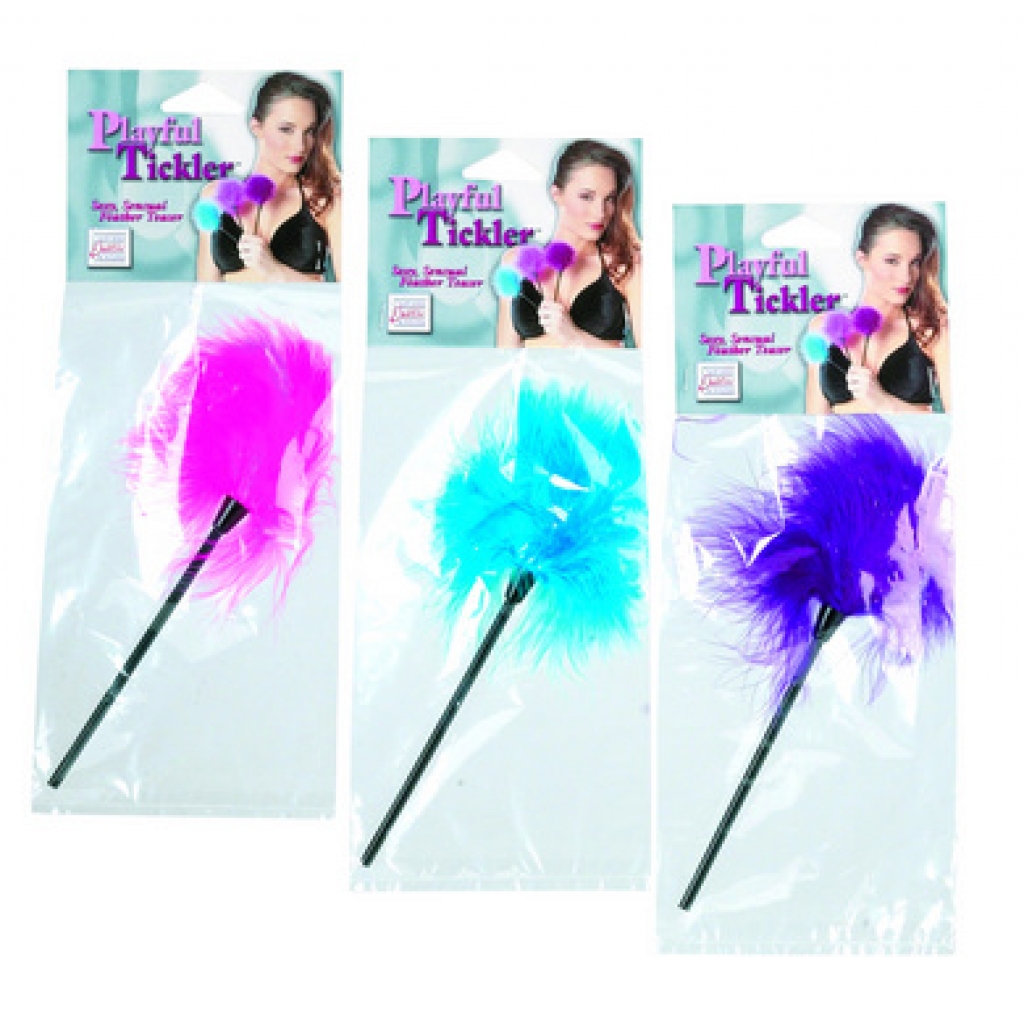 Playful Tickler Assorted Color Feathers - Feathers & Ticklers