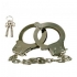 Chrome Hand cuffs - Handcuffs