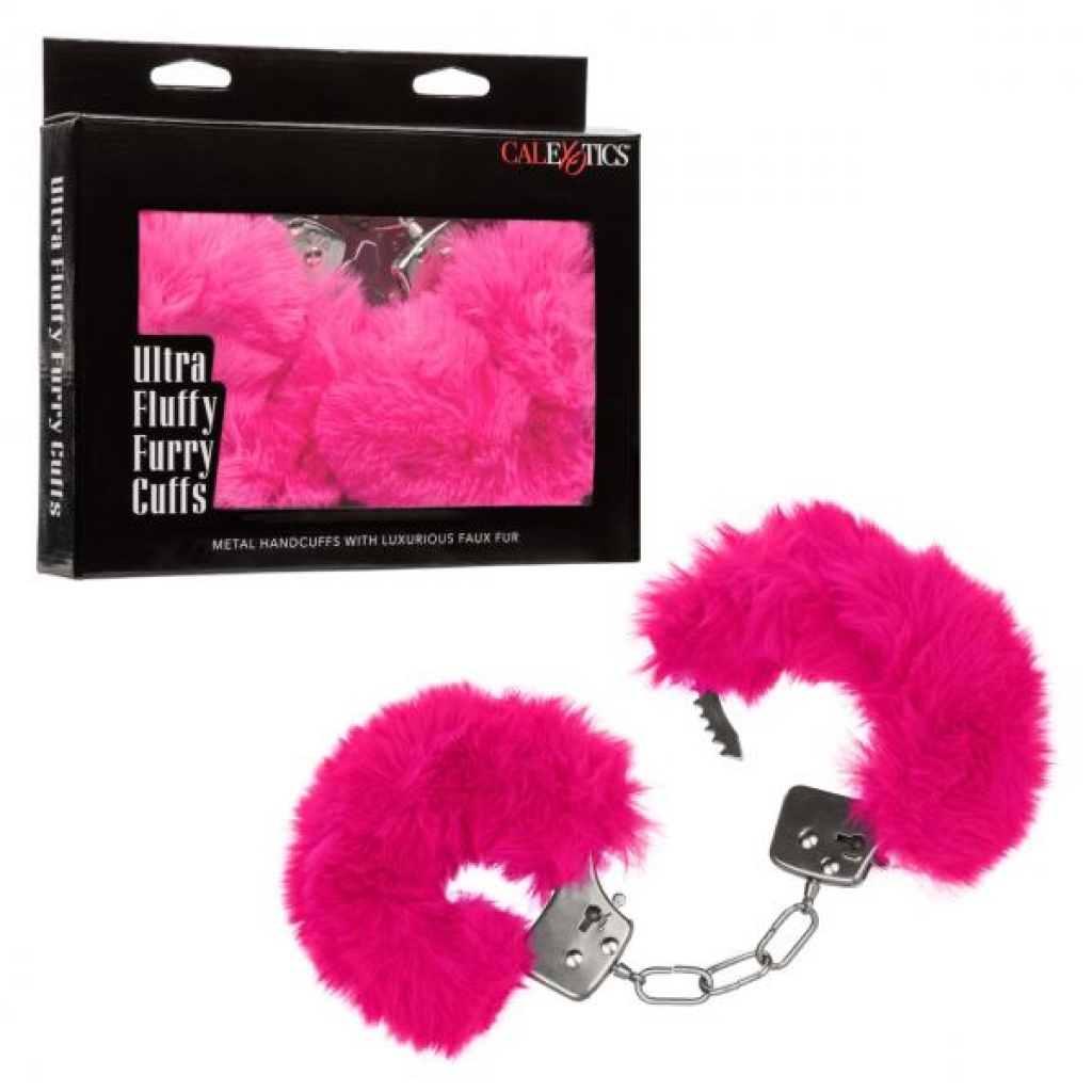 Ultra Fluffy Furry Cuffs Pink - Handcuffs