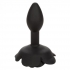 Forbidden Small Rose Anal Plug - Black